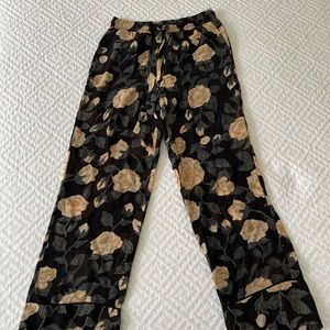 NWT Ganni Floral Women Pants